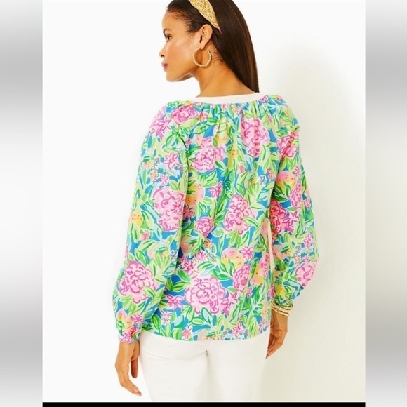 Lilly Pulitzer Camryn Tunic Multi Grove Garden
Boho Top - Picture 6 of 16